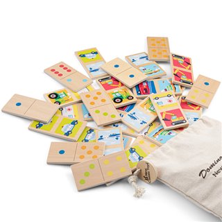 Domino spel - voertuigen